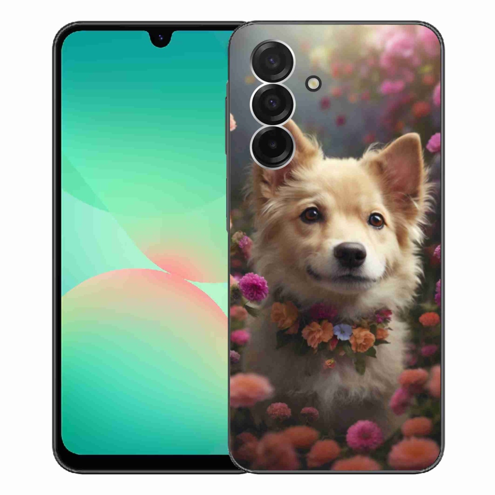 Gelový kryt mmCase na Samsung Galaxy A26 5G - německý špic