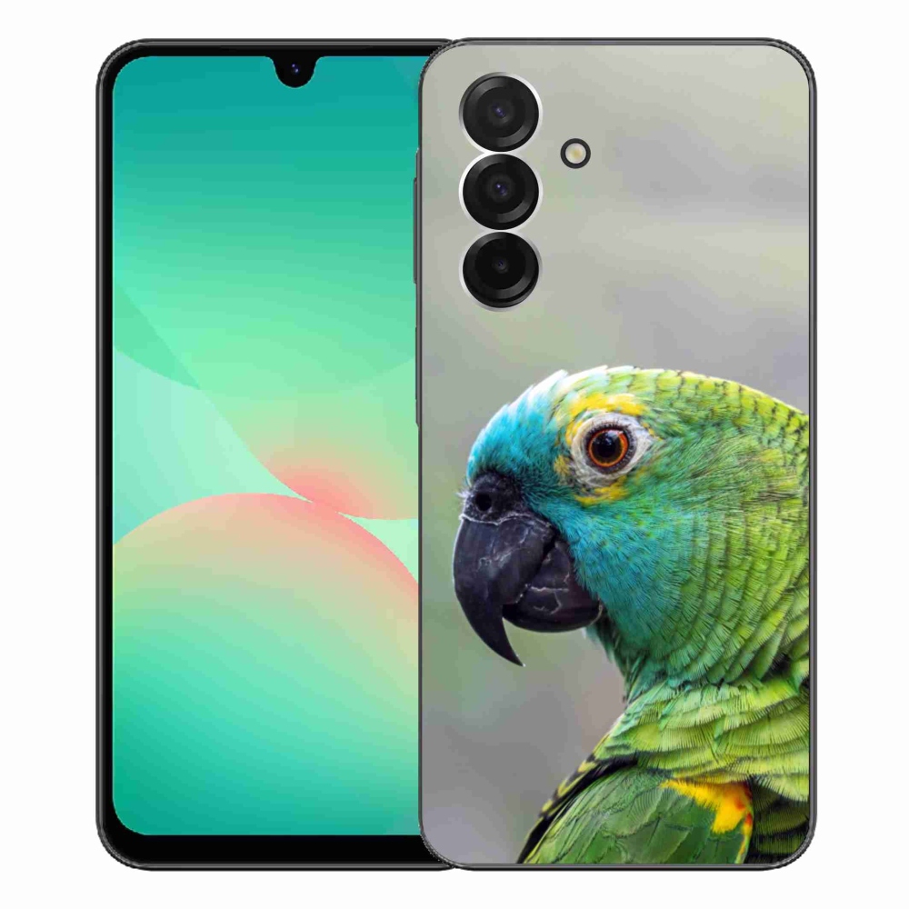 Gelový kryt mmCase na Samsung Galaxy A26 5G - papoušek amazoňan