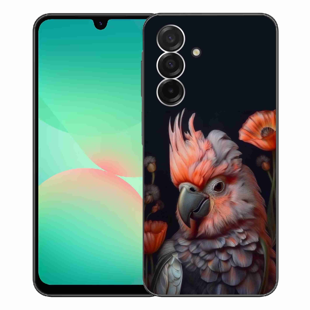 Gelový kryt mmCase na Samsung Galaxy A26 5G - papoušek kakadu v barvách