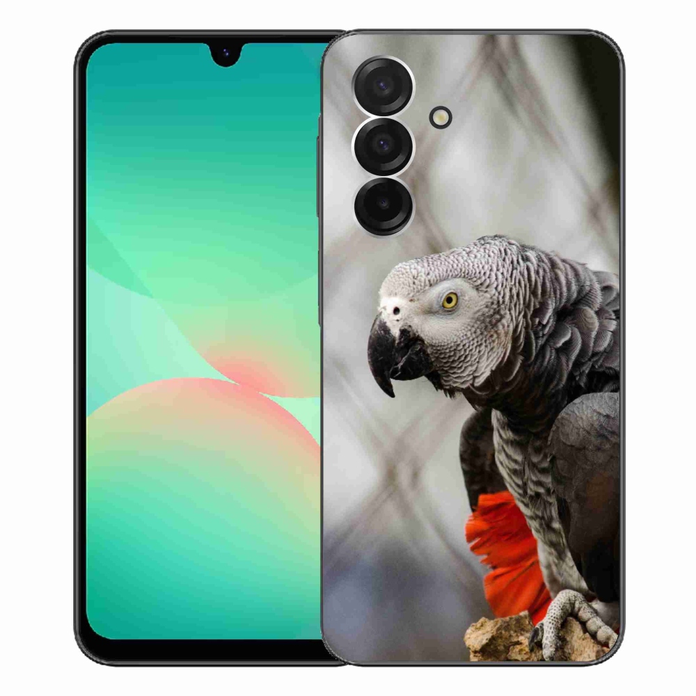 Gelový kryt mmCase na Samsung Galaxy A26 5G - papoušek žako 3