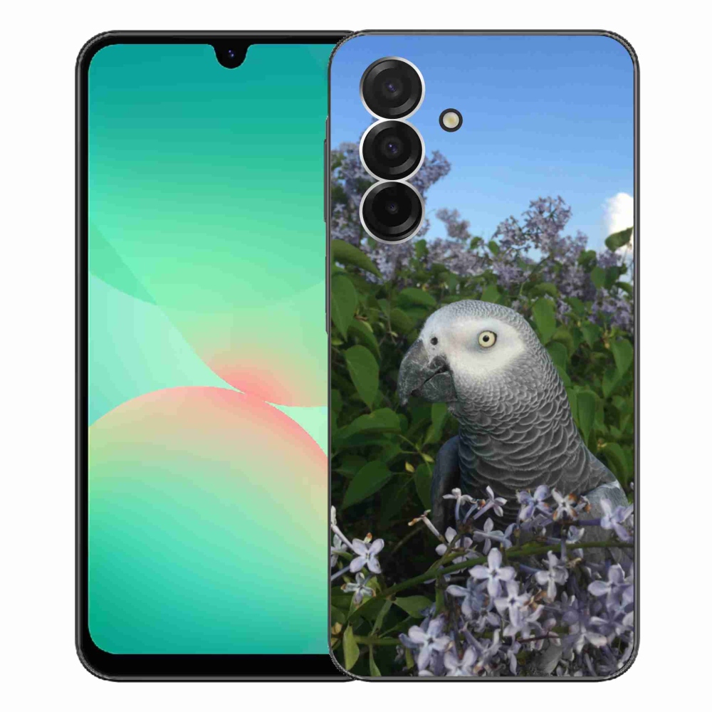 Gelový kryt mmCase na Samsung Galaxy A26 5G - papoušek žako
