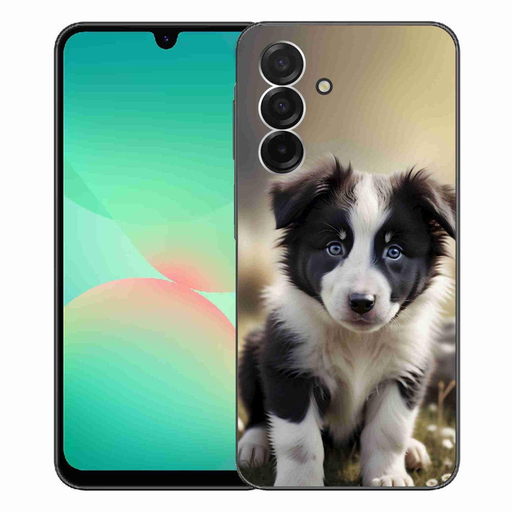 Gelový kryt mmCase na Samsung Galaxy A26 5G - roztomilá border kolie