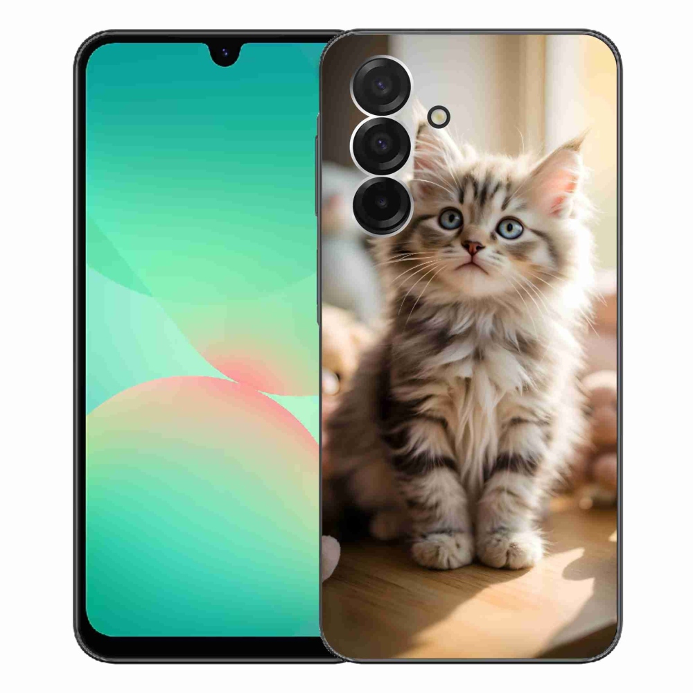Gelový kryt mmCase na Samsung Galaxy A26 5G - roztomilé kotě 10