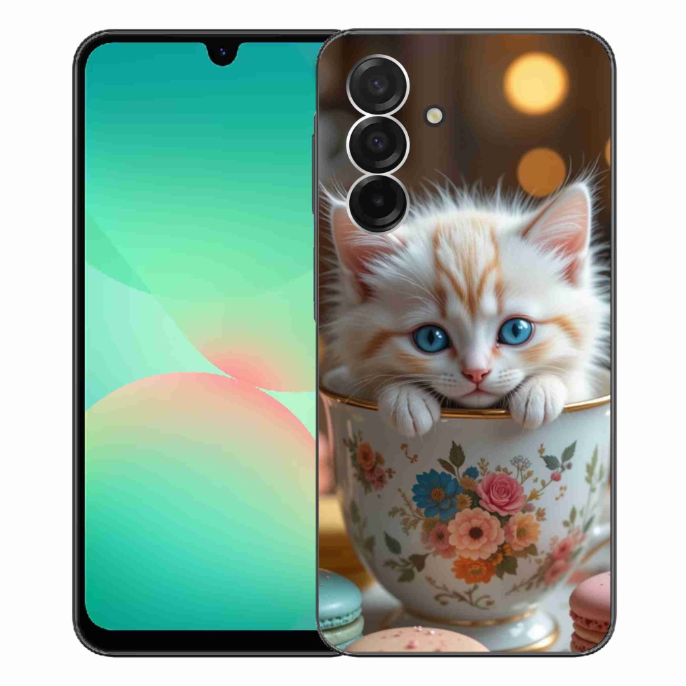 Gelový kryt mmCase na Samsung Galaxy A26 5G - roztomilé kotě 6
