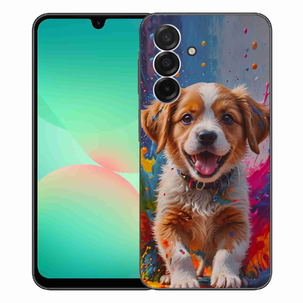 Gelový kryt mmCase na Samsung Galaxy A26 5G - roztomilé štěně 3