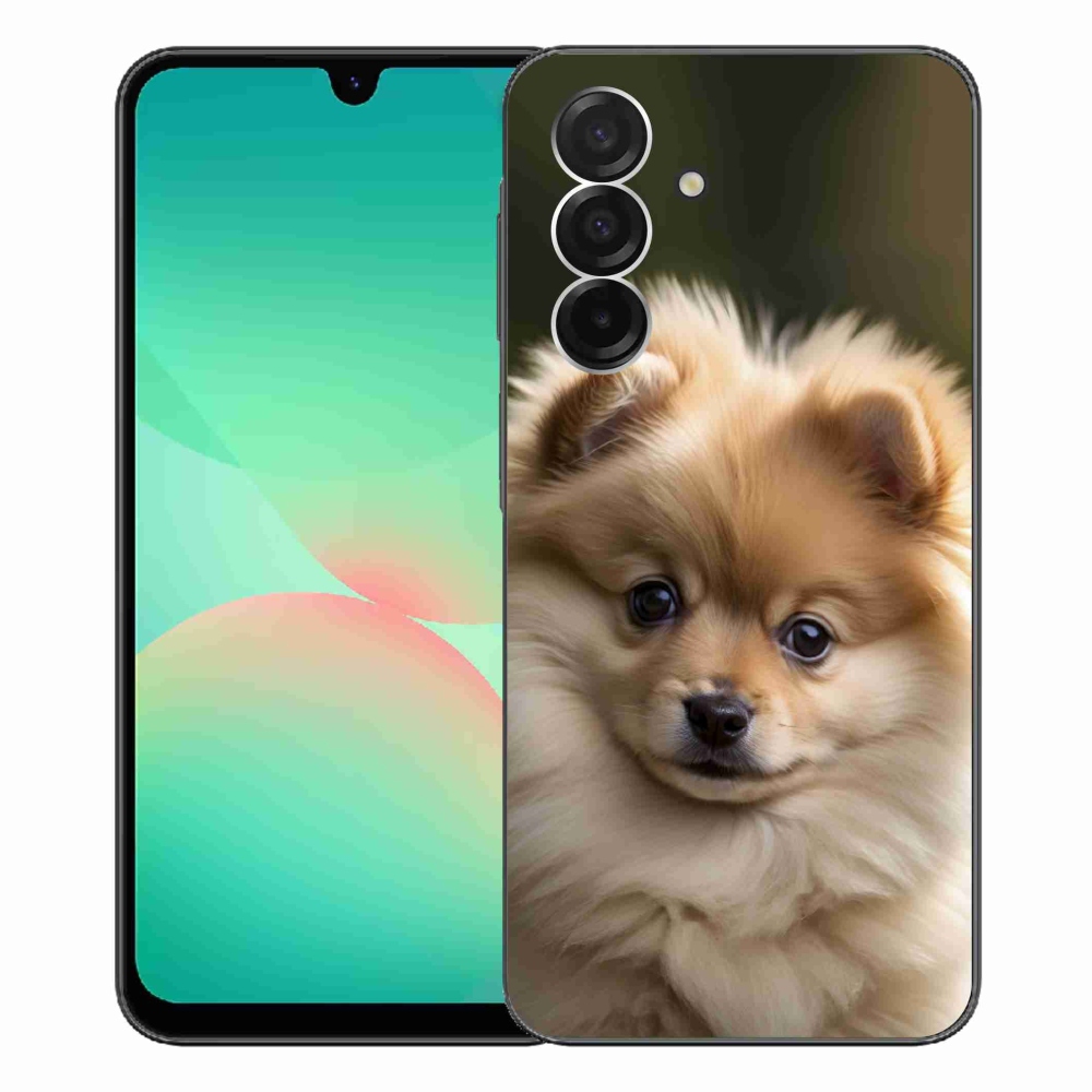Gelový kryt mmCase na Samsung Galaxy A26 5G - roztomilý pomeranian 2