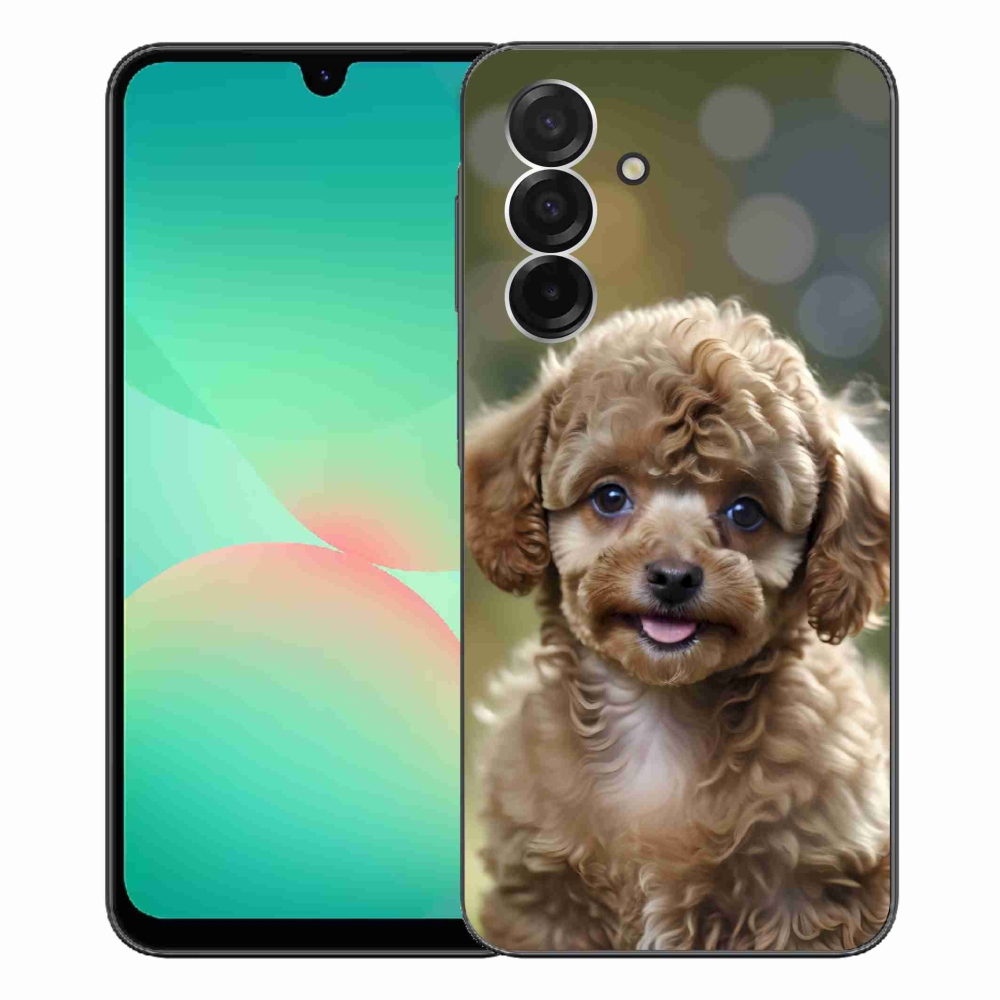 Gelový kryt mmCase na Samsung Galaxy A26 5G - roztomilý pudl