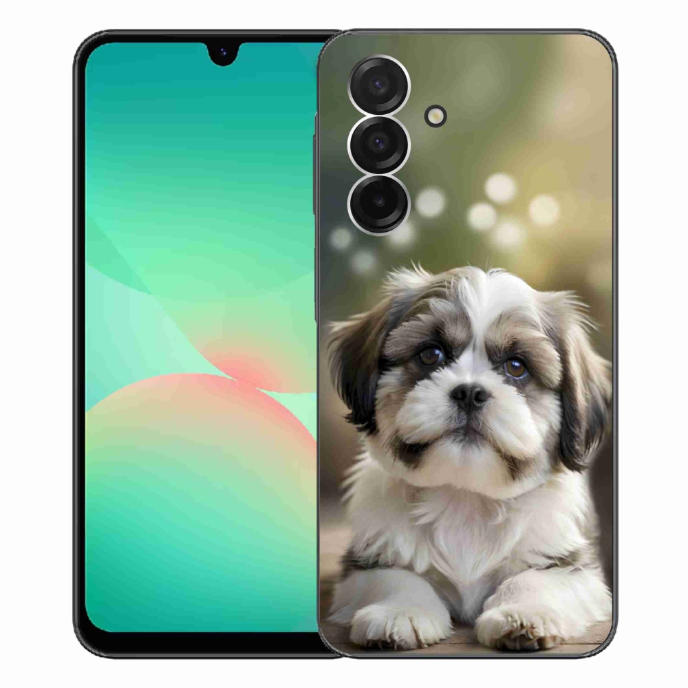 Gelový kryt mmCase na Samsung Galaxy A26 5G - roztomilý shih-tzu