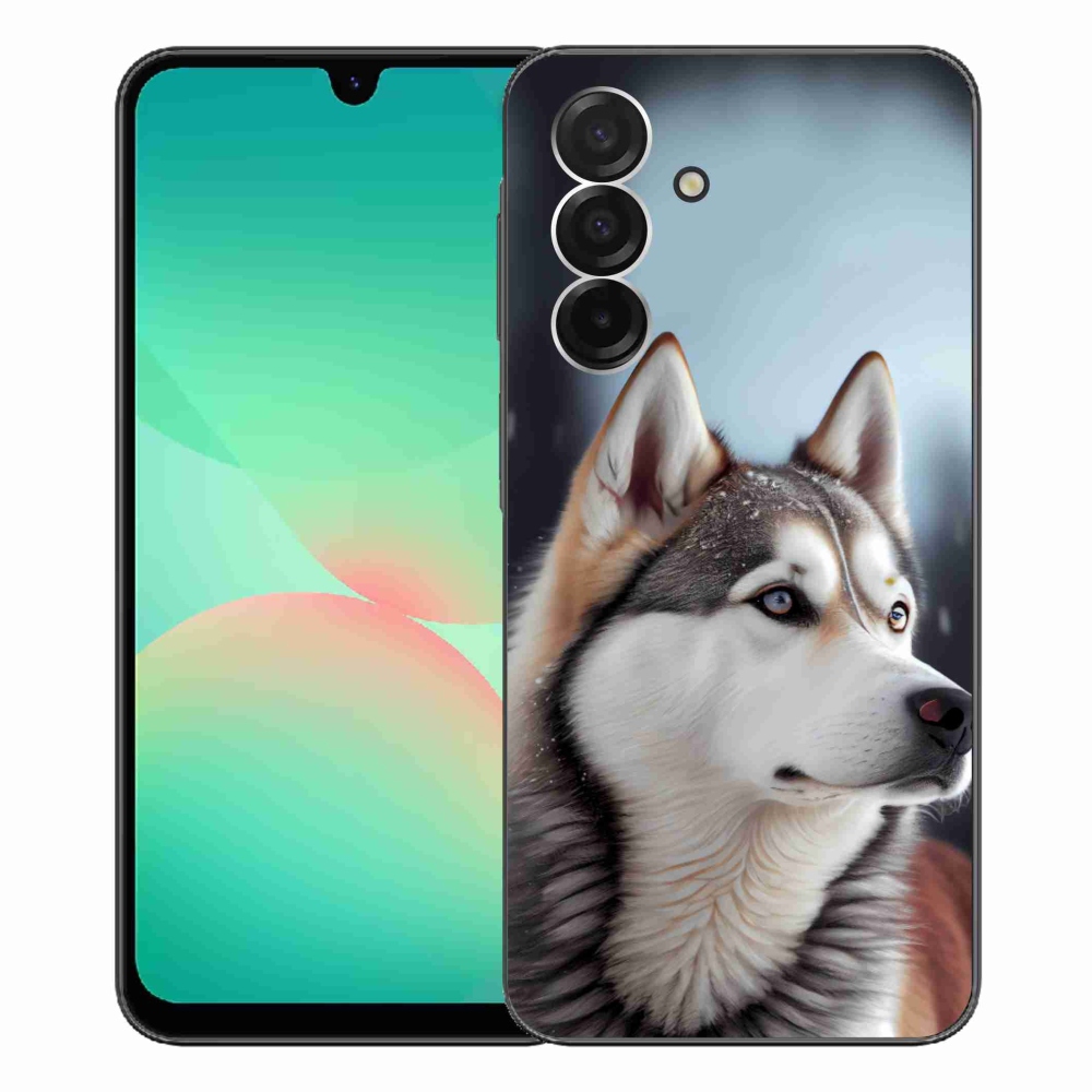 Gelový kryt mmCase na Samsung Galaxy A26 5G - sibiřský husky
