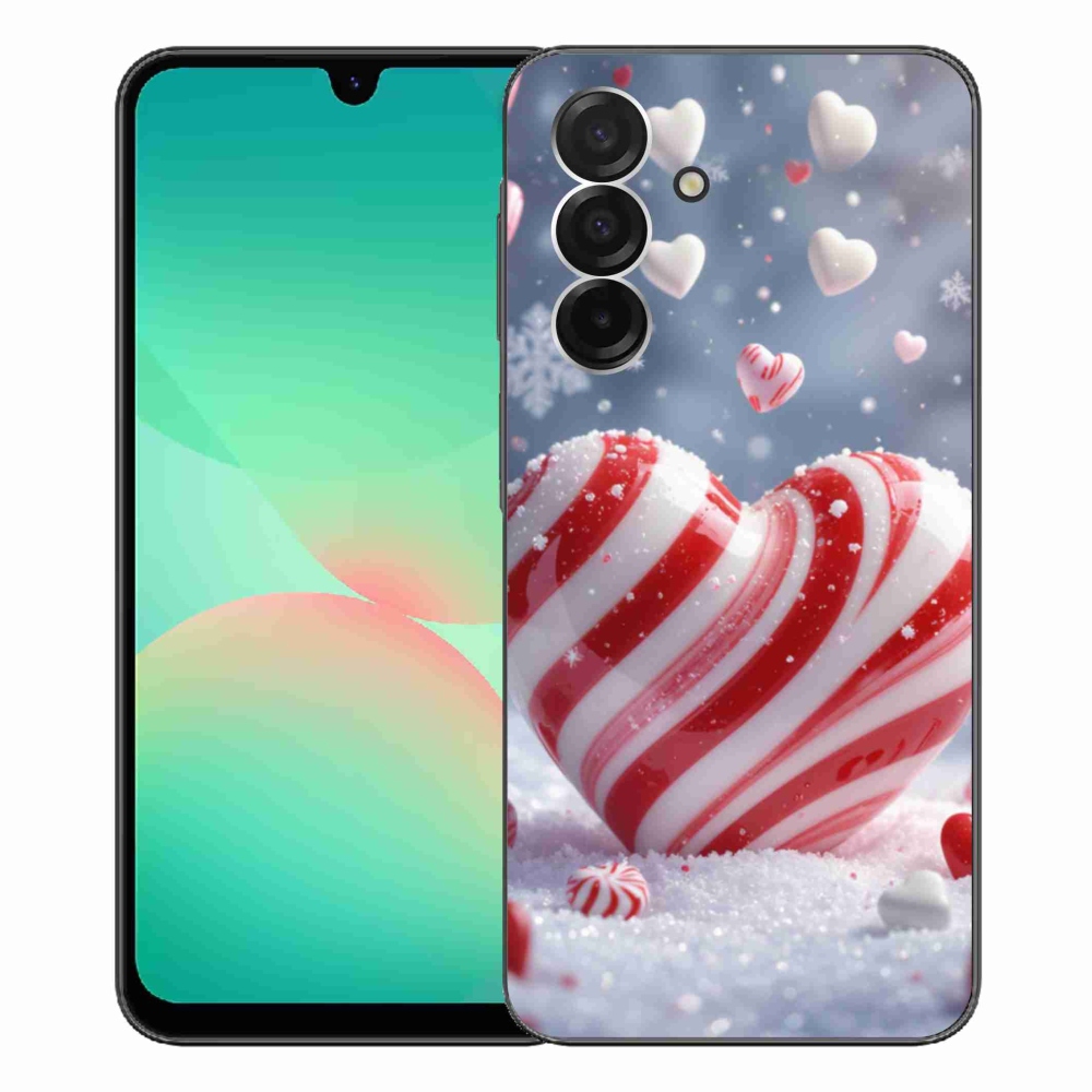 Gelový kryt mmCase na Samsung Galaxy A26 5G - sladké srdce