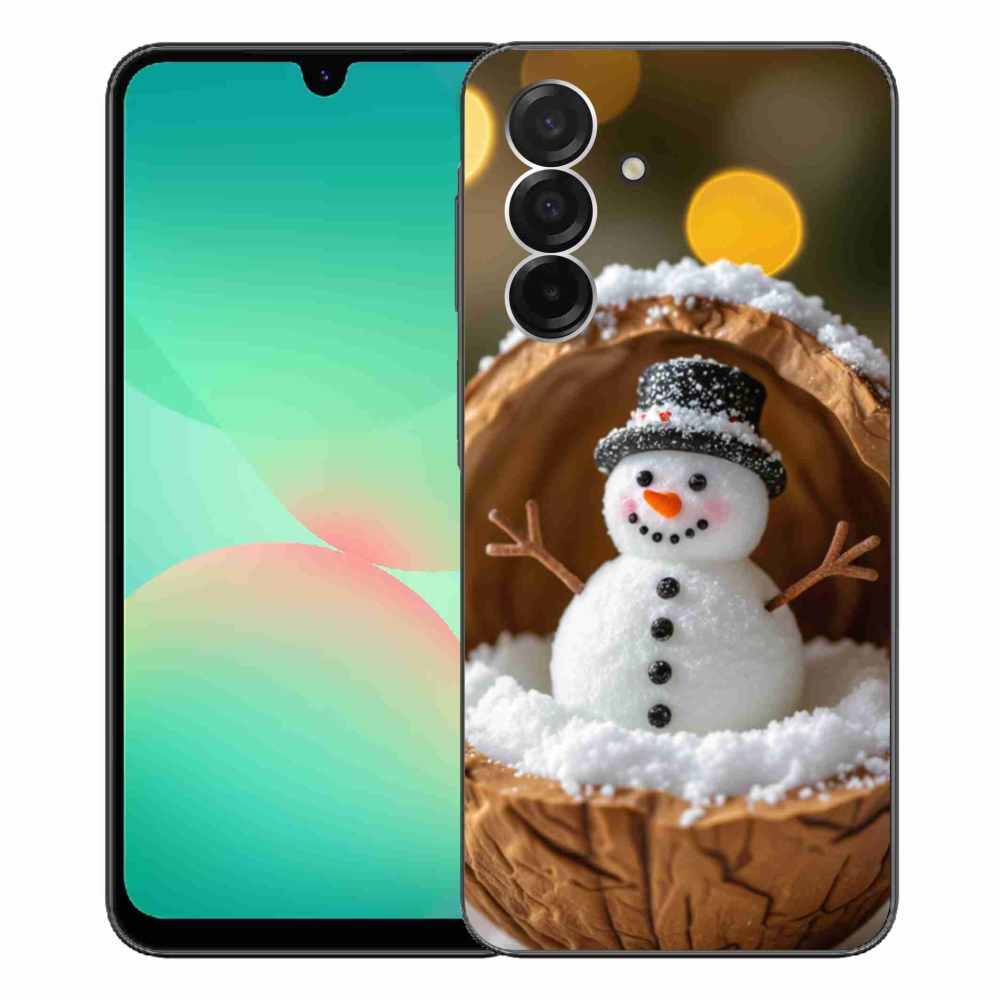 Gelový kryt mmCase na Samsung Galaxy A26 5G - sněhulák 4
