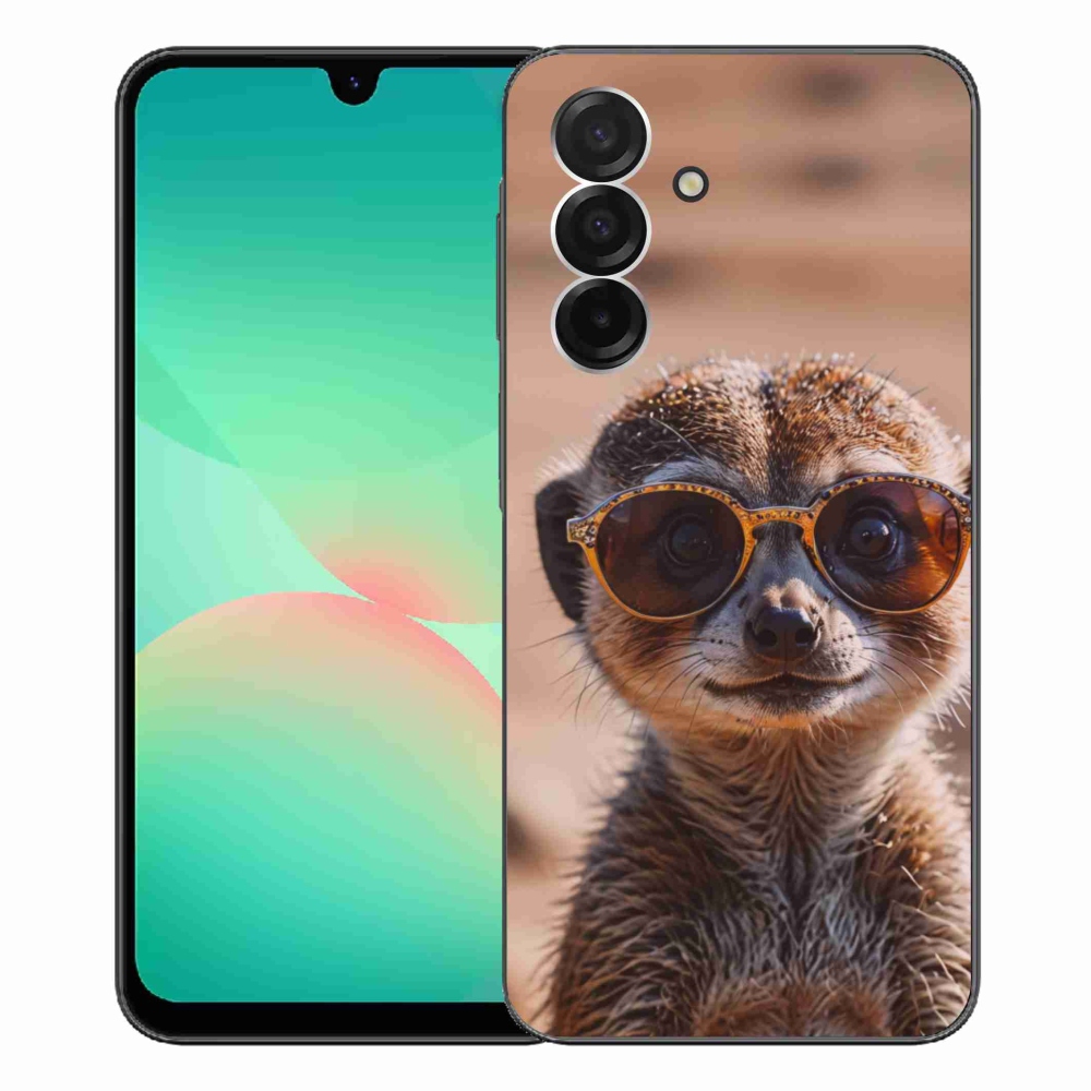 Gelový kryt mmCase na Samsung Galaxy A26 5G - stylová surikata