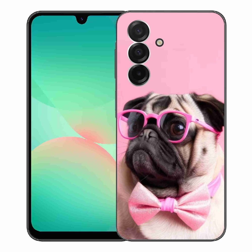 Gelový kryt mmCase na Samsung Galaxy A26 5G - stylový mops