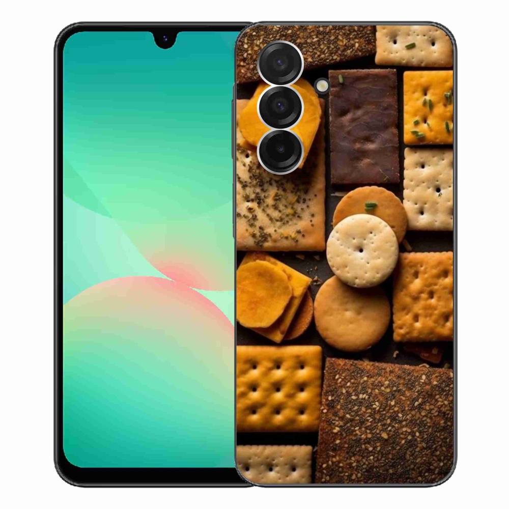 Gelový kryt mmCase na Samsung Galaxy A26 5G - sušenky