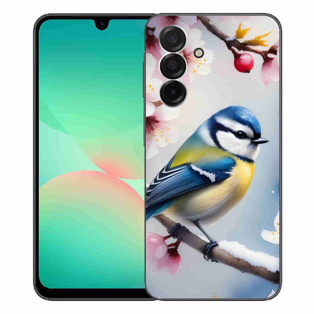 Gelový kryt mmCase na Samsung Galaxy A26 5G - sýkorka