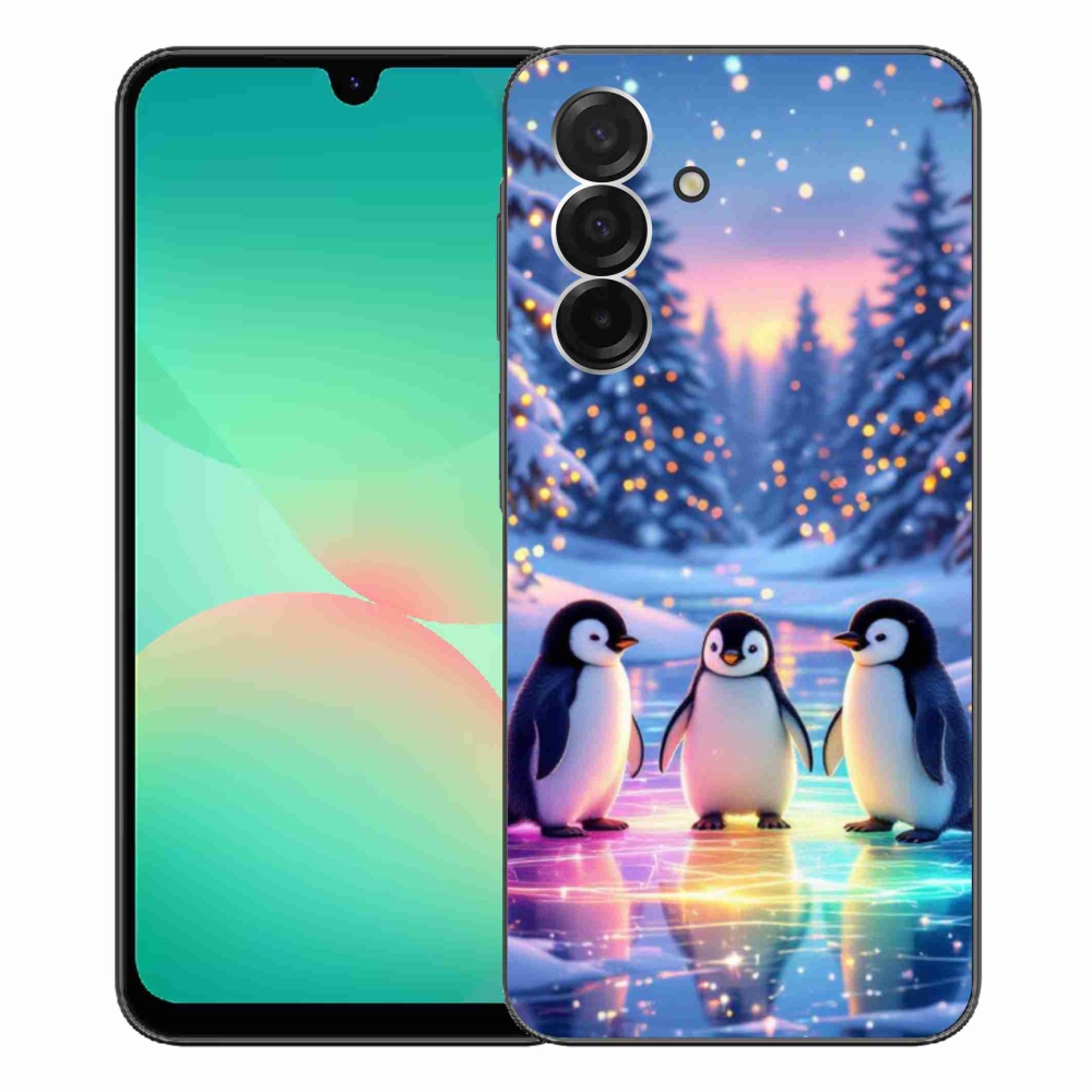 Gelový kryt mmCase na Samsung Galaxy A26 5G - tučnáci