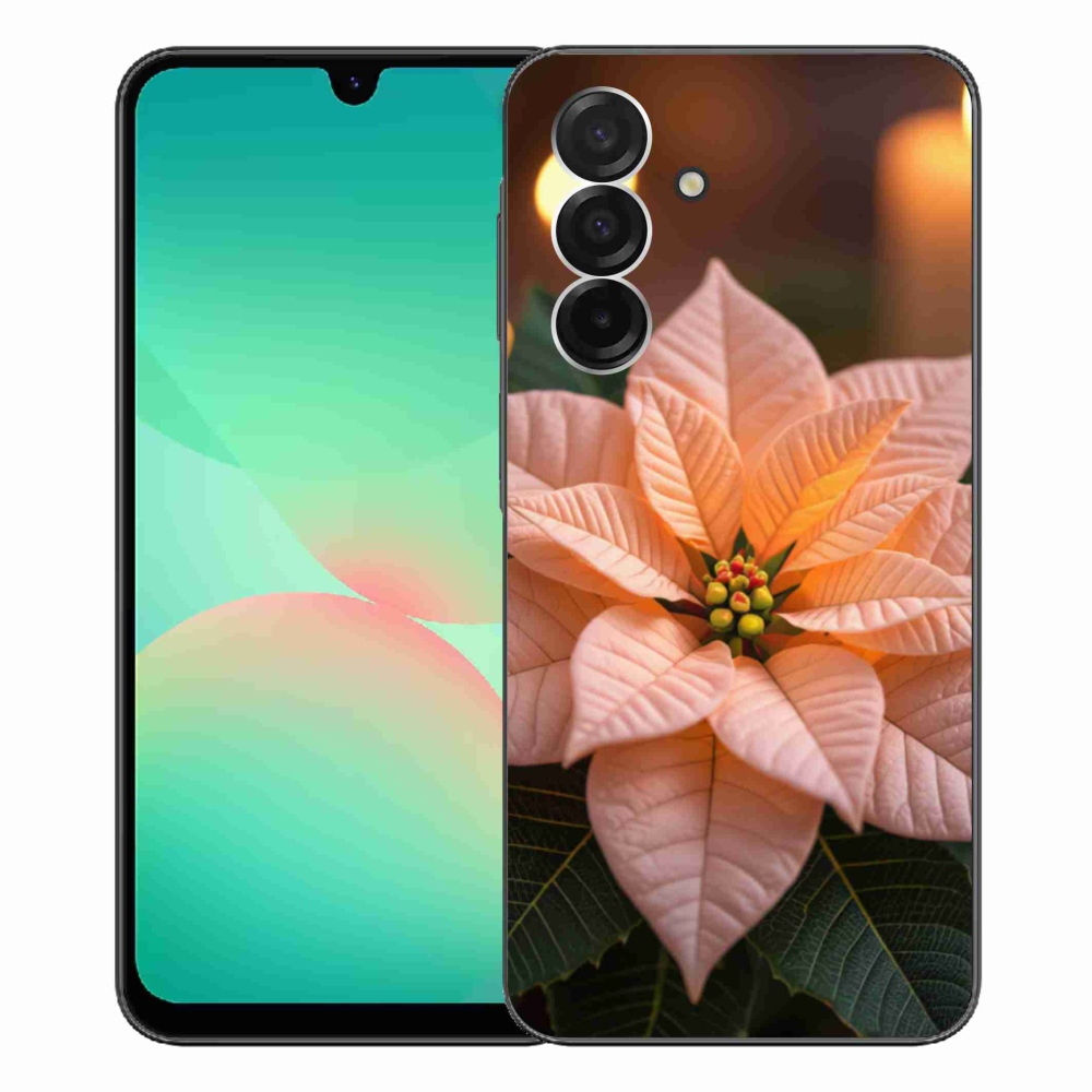 Gelový kryt mmCase na Samsung Galaxy A26 5G - vánoční hvězda