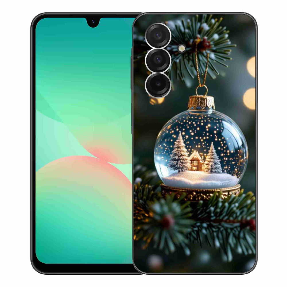 Gelový kryt mmCase na Samsung Galaxy A26 5G - vánoční koule 2