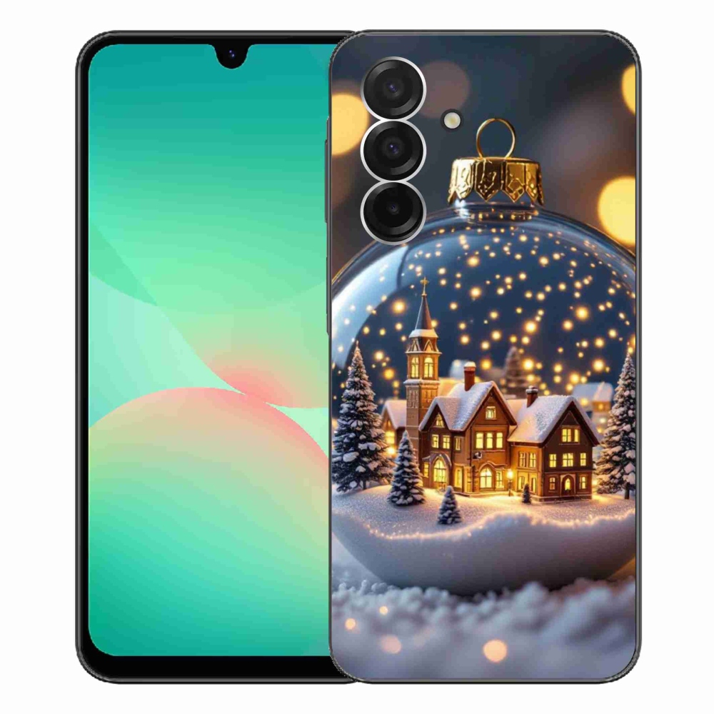 Gelový kryt mmCase na Samsung Galaxy A26 5G - vánoční koule 4