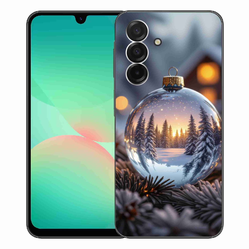 Gelový kryt mmCase na Samsung Galaxy A26 5G - vánoční ozdoba
