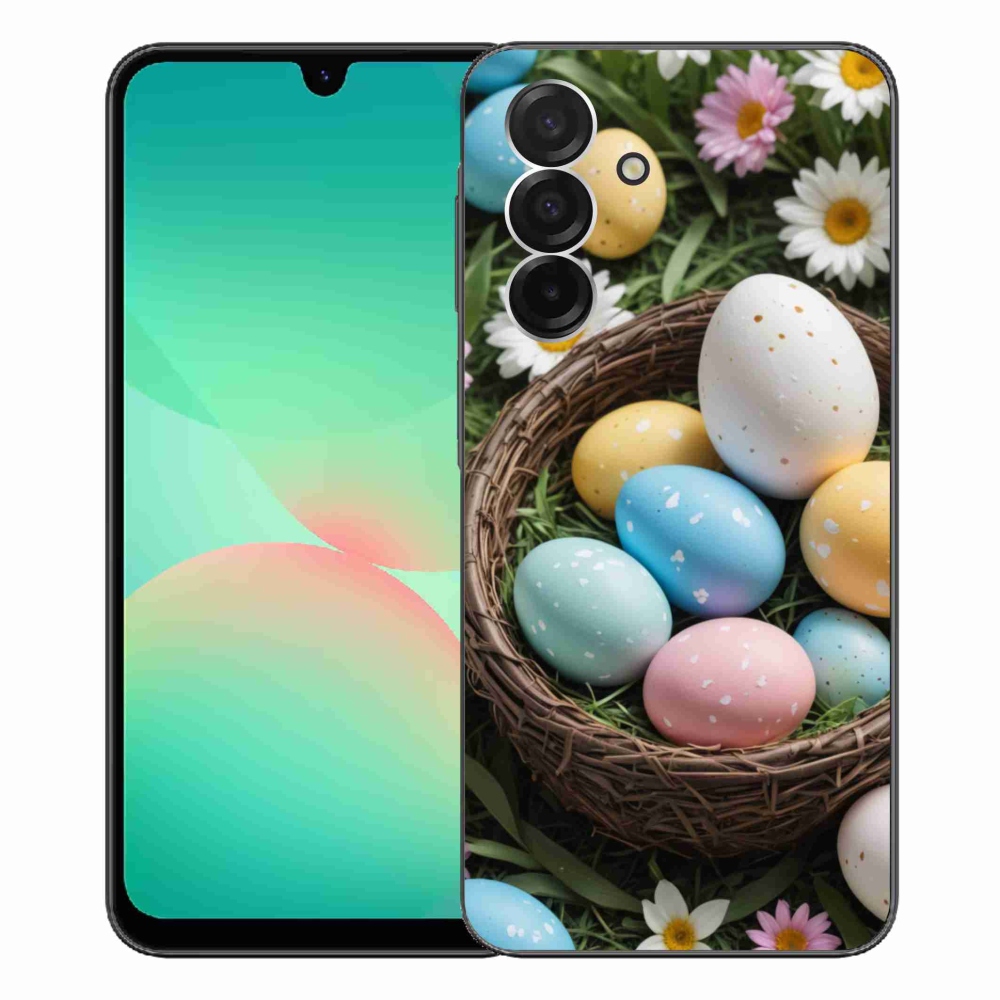 Gelový kryt mmCase na Samsung Galaxy A26 5G - velikonoční vajíčka 2