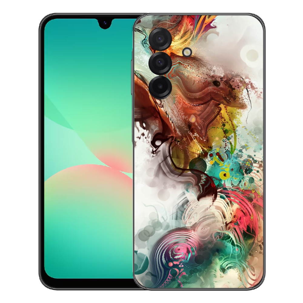 Gelový kryt mmCase na Samsung Galaxy A27 5G - abstrakt 1