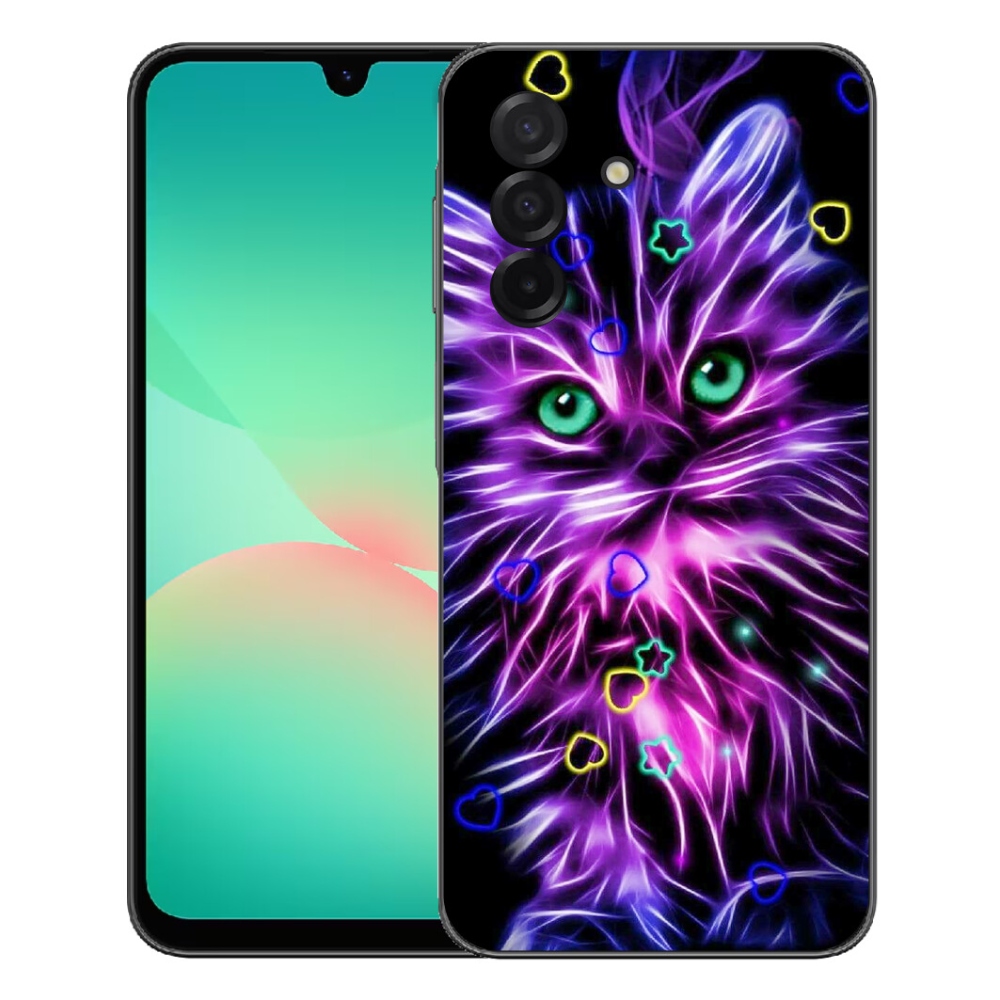 Gelový kryt mmCase na Samsung Galaxy A27 5G - abstraktní kočka