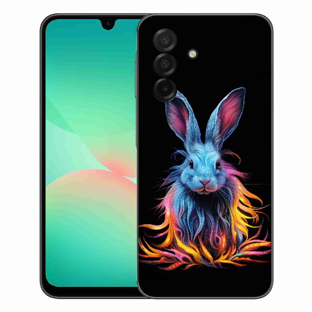 Gelový kryt mmCase na Samsung Galaxy A27 5G - abstraktní zajíc