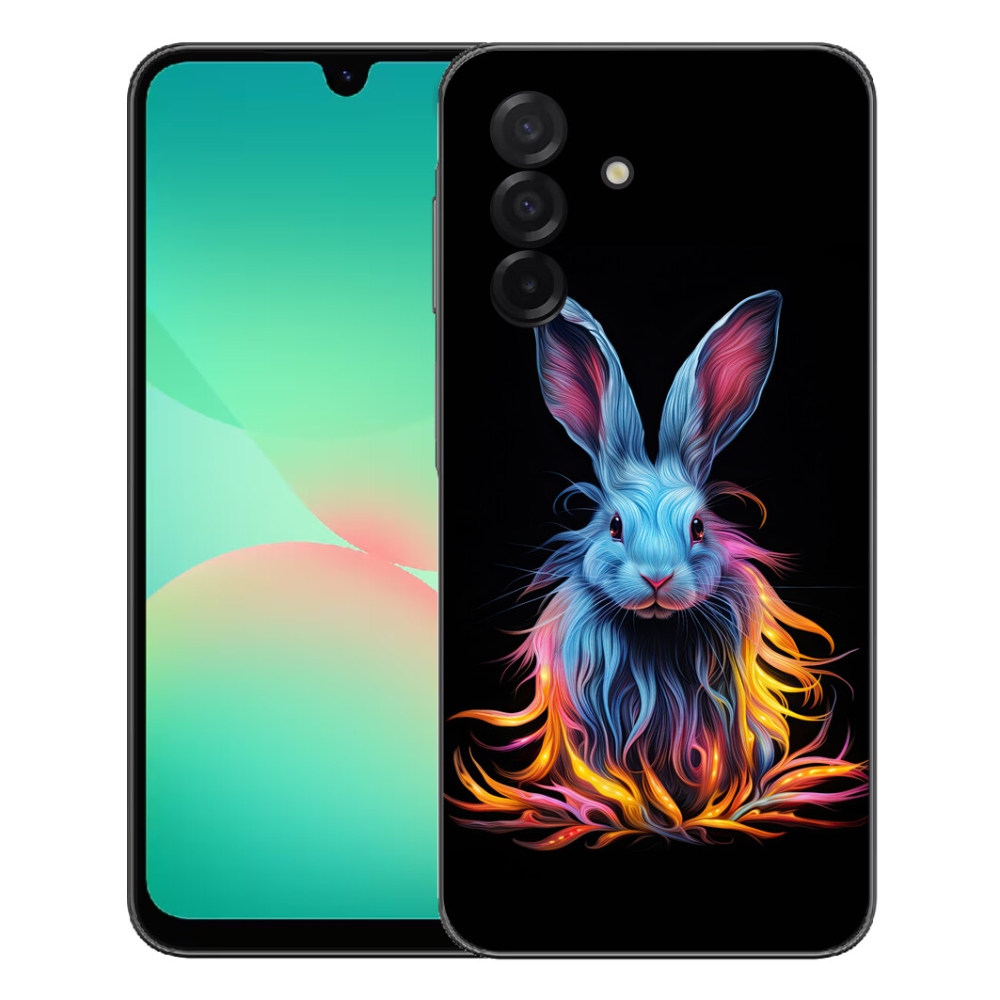 Gelový kryt mmCase na Samsung Galaxy A27 5G - abstraktní zajíc