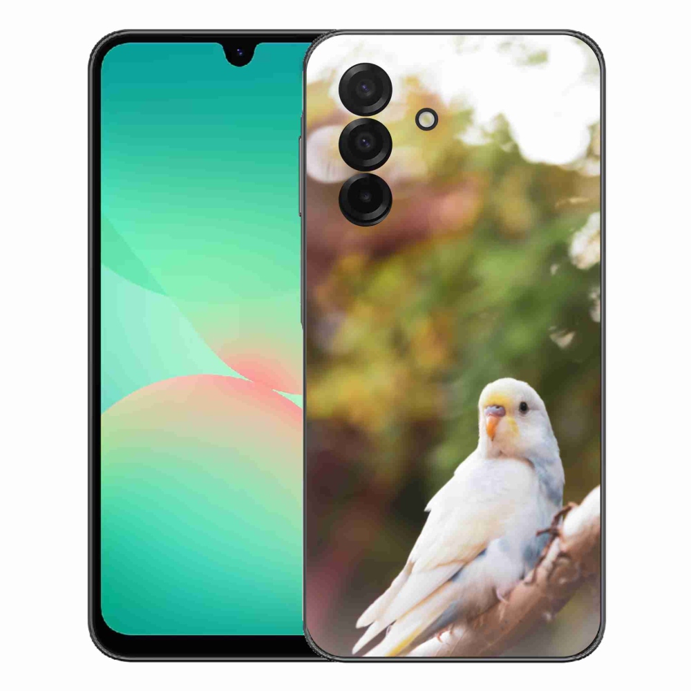 Gelový kryt mmCase na Samsung Galaxy A27 5G - andulka bílá