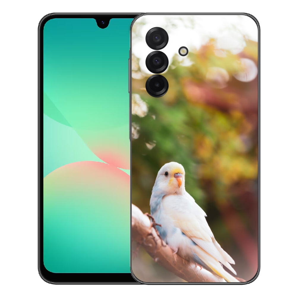 Gelový kryt mmCase na Samsung Galaxy A27 5G - andulka bílá