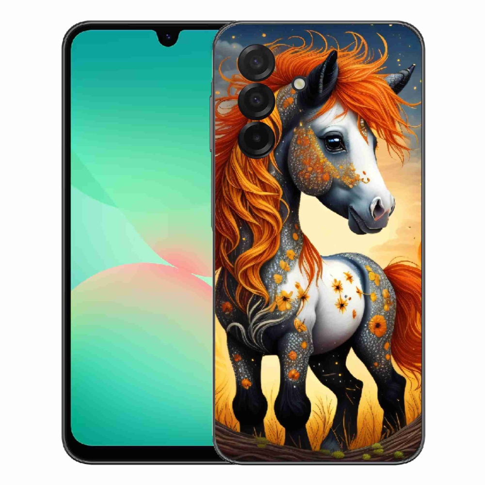 Gelový kryt mmCase na Samsung Galaxy A27 5G - barevný poník