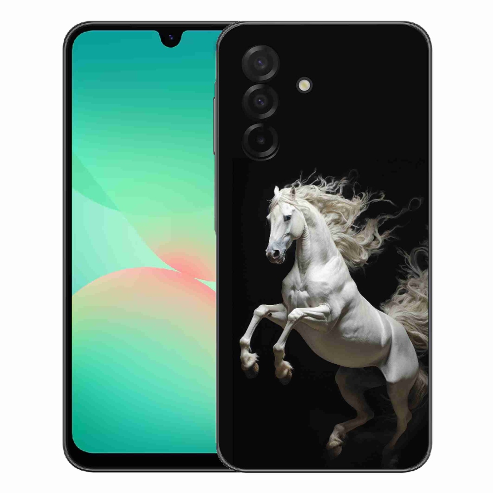 Gelový kryt mmCase na Samsung Galaxy A27 5G - bílý kůň 4