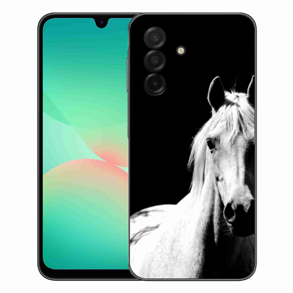 Gelový kryt mmCase na Samsung Galaxy A27 5G - bílý kůň 5