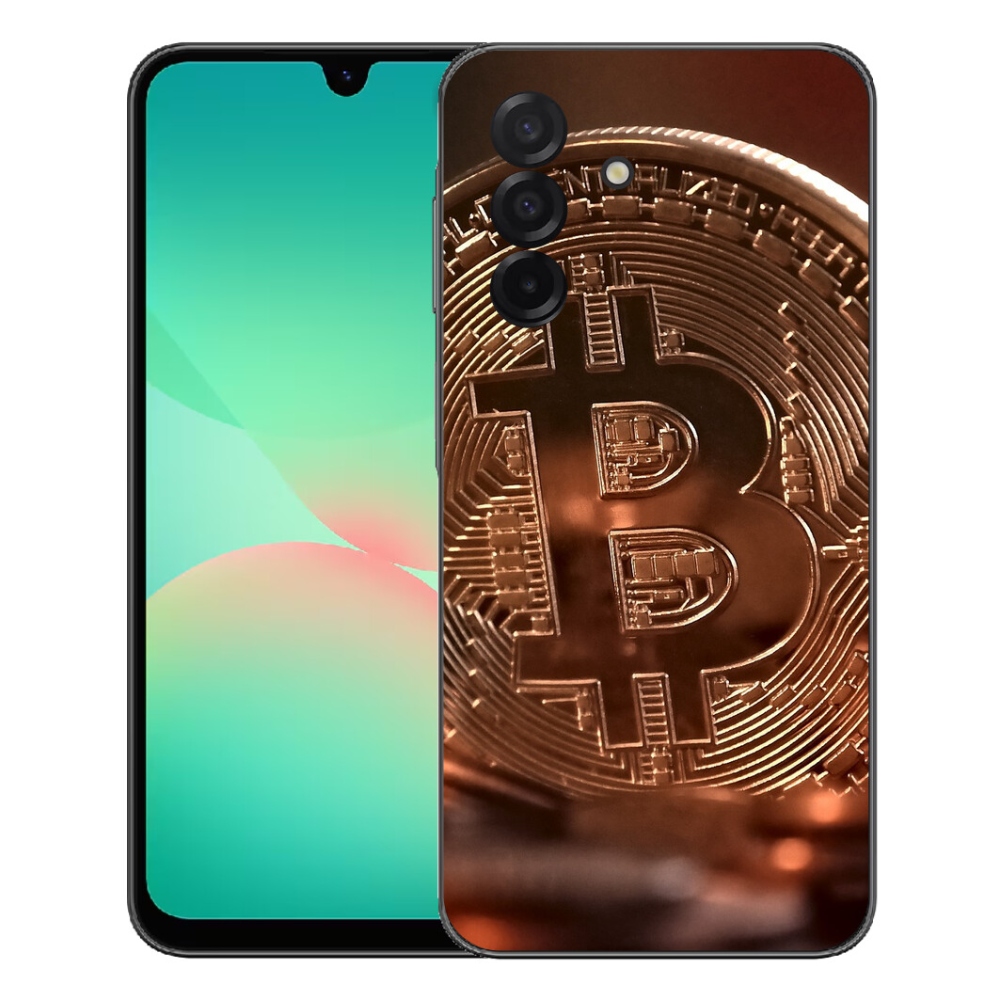 Gelový kryt mmCase na Samsung Galaxy A27 5G - bitcoin