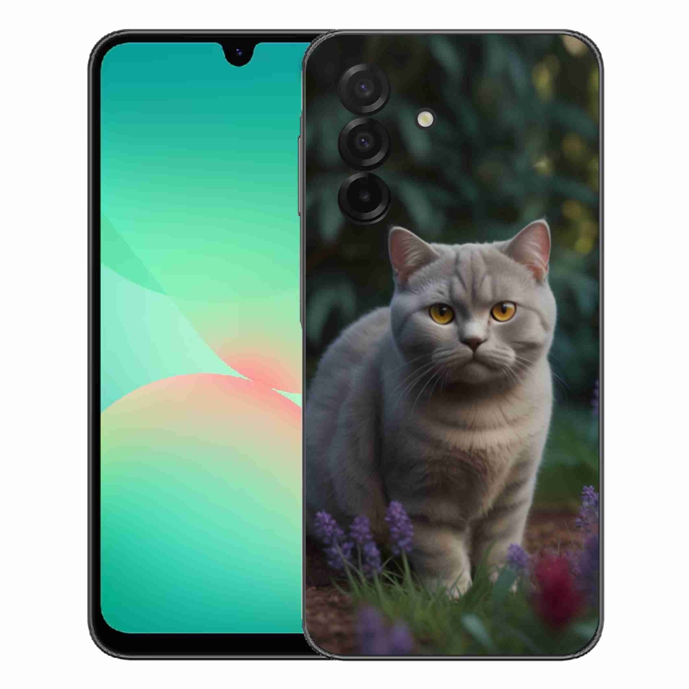 Gelový kryt mmCase na Samsung Galaxy A27 5G - britská kočka