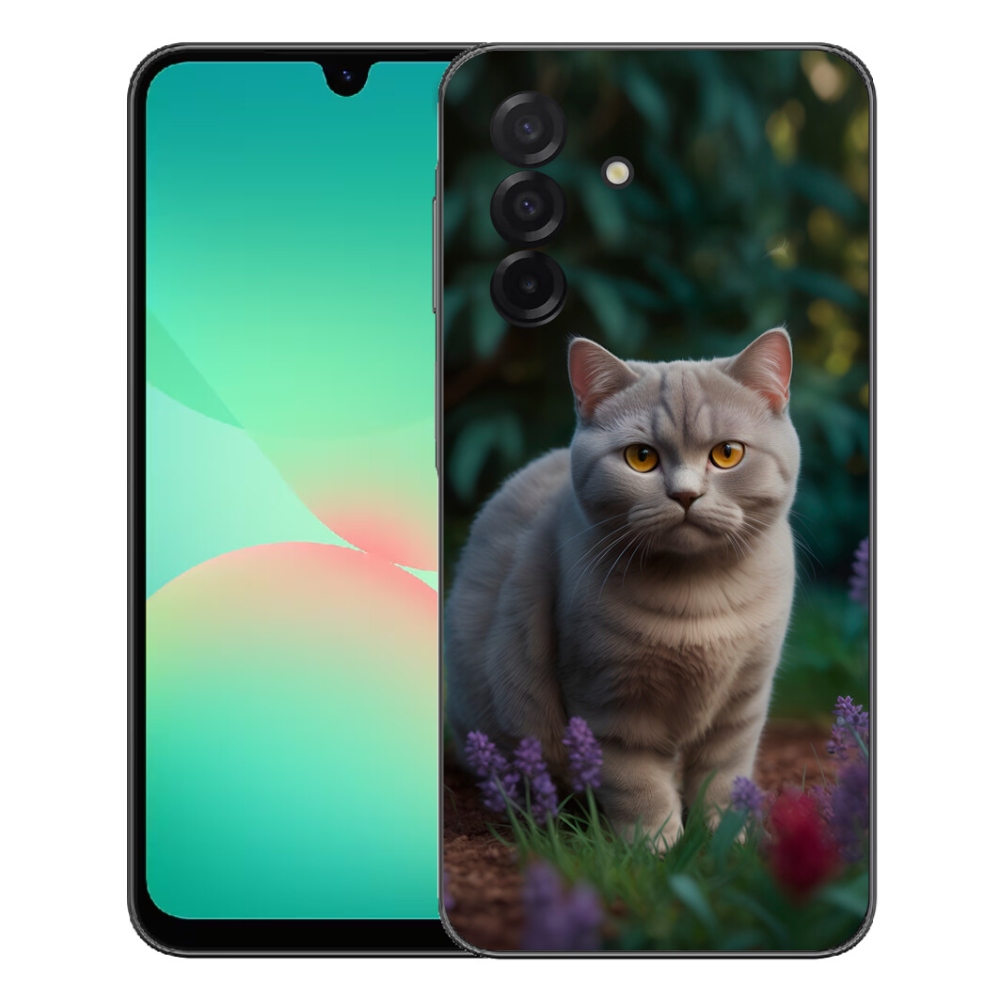 Gelový kryt mmCase na Samsung Galaxy A27 5G - britská kočka