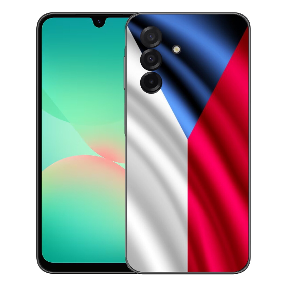 Gelový kryt mmCase na Samsung Galaxy A27 5G - česká vlajka