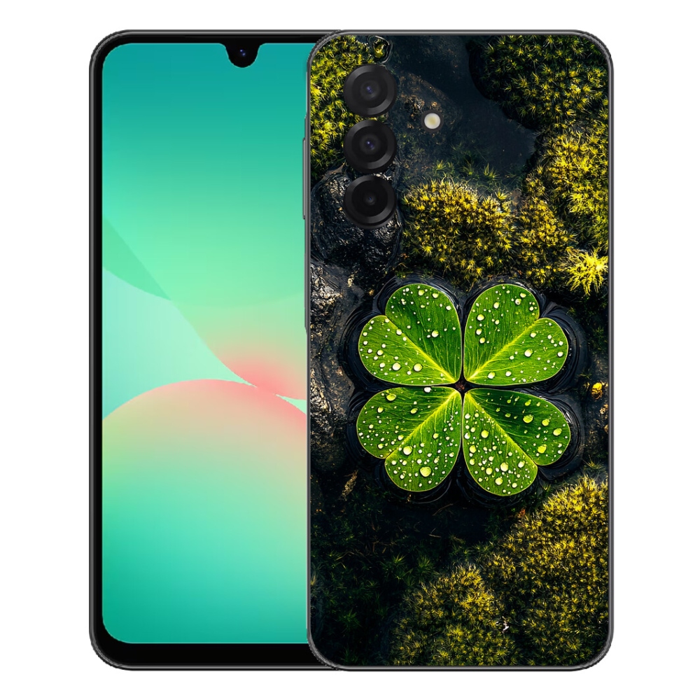 Gelový kryt mmCase na Samsung Galaxy A27 5G - čtyřlístek