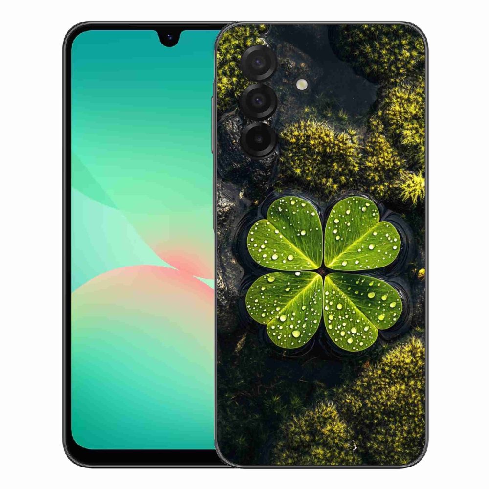 Gelový kryt mmCase na Samsung Galaxy A27 5G - čtyřlístek