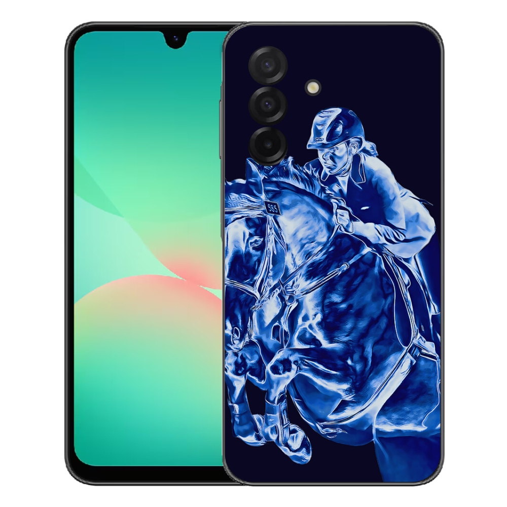Gelový kryt mmCase na Samsung Galaxy A27 5G - dostihový kůň