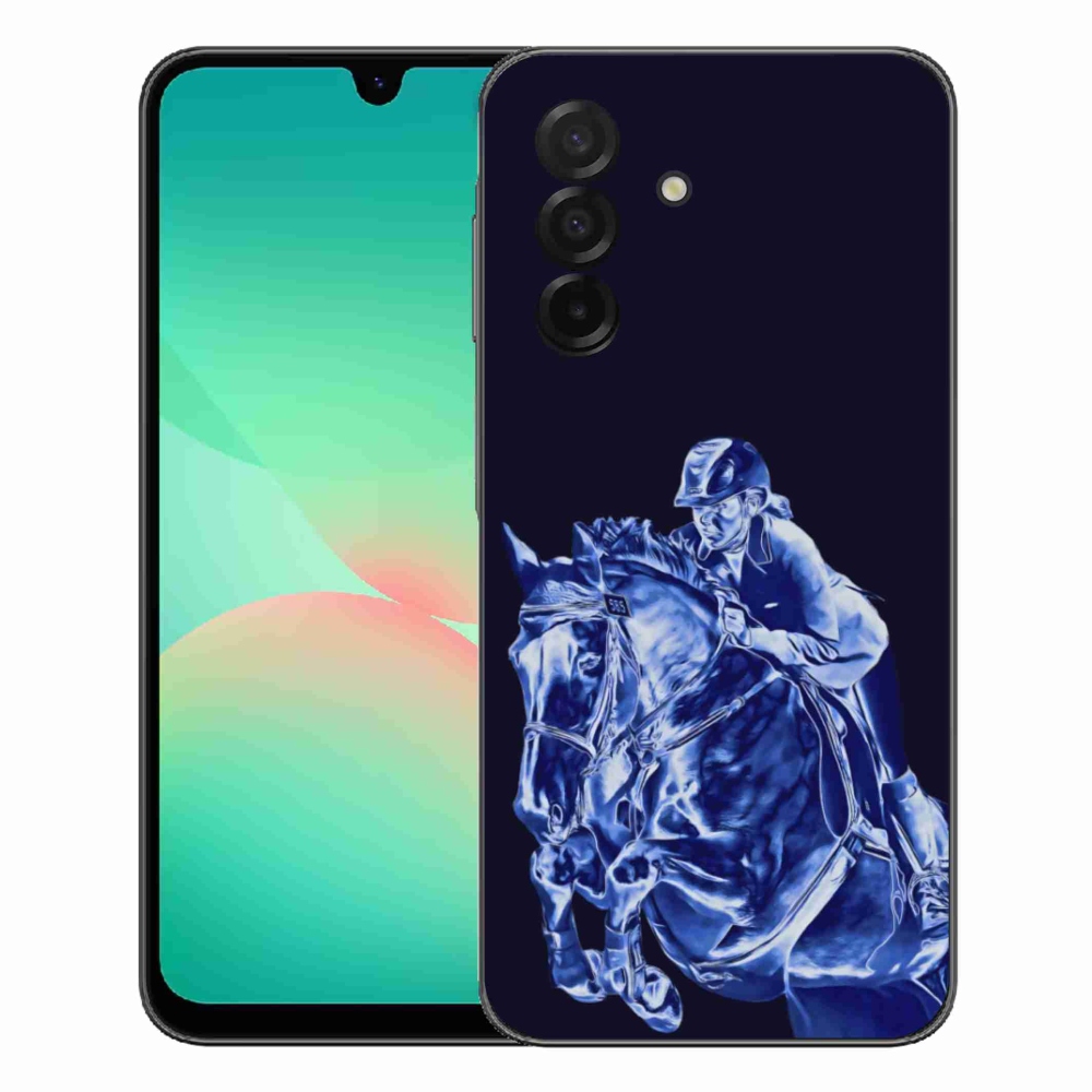 Gelový kryt mmCase na Samsung Galaxy A27 5G - dostihový kůň