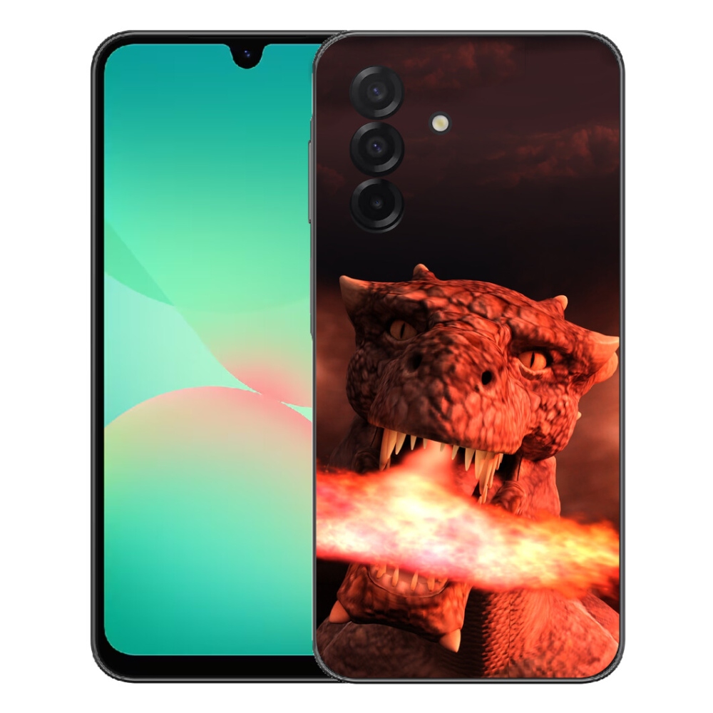 Gelový kryt mmCase na Samsung Galaxy A27 5G - drak