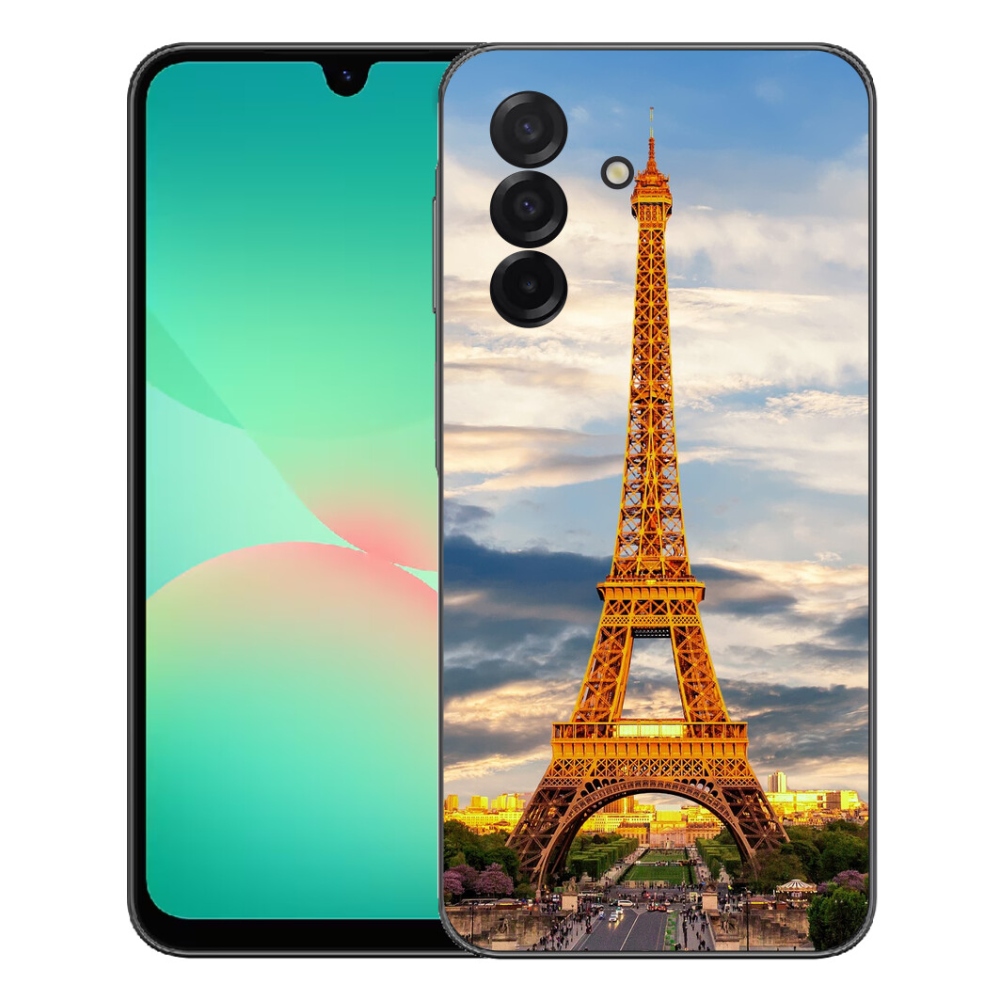 Gelový kryt mmCase na Samsung Galaxy A27 5G - eiffelova věž 3