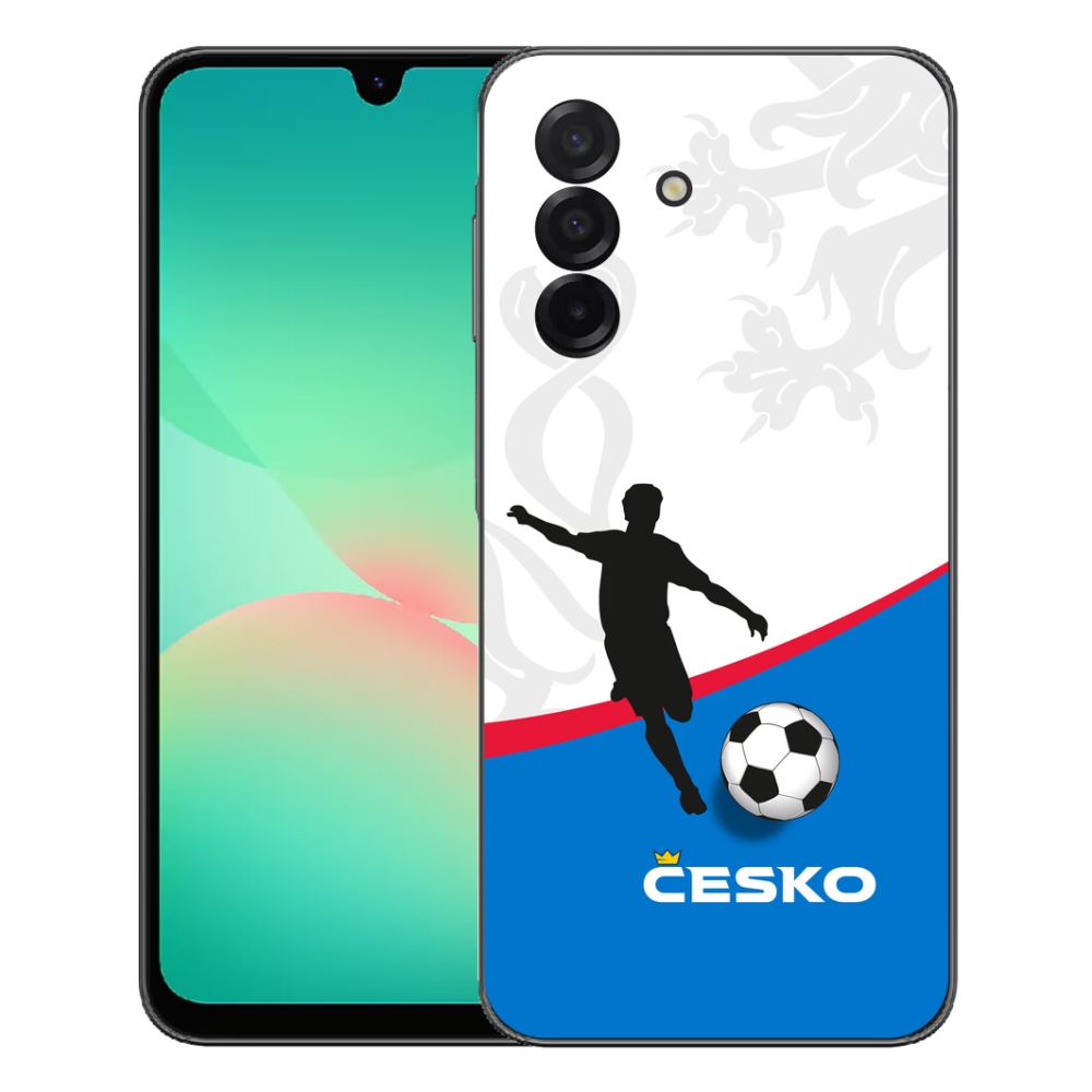 Gelový kryt mmCase na Samsung Galaxy A27 5G - fotbal Česko 1