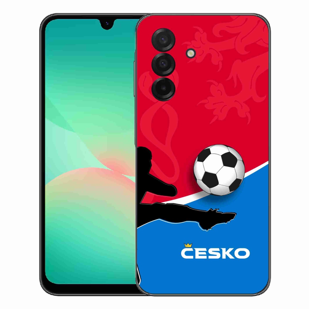 Gelový kryt mmCase na Samsung Galaxy A27 5G - fotbal Česko 2