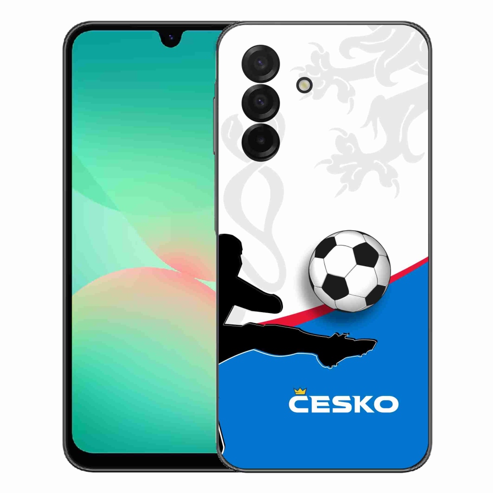 Gelový kryt mmCase na Samsung Galaxy A27 5G - fotbal Česko 3