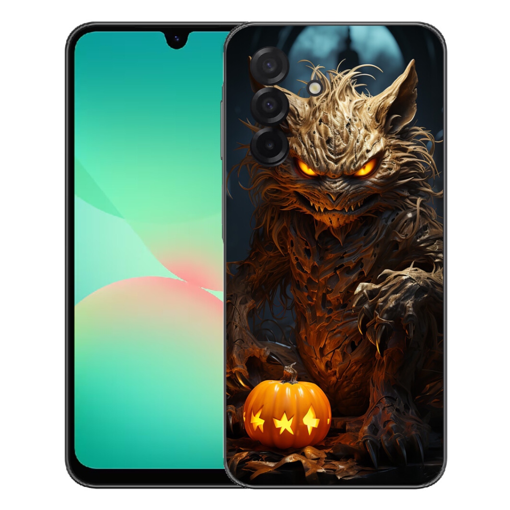 Gelový kryt mmCase na Samsung Galaxy A27 5G - halloweenská příšera