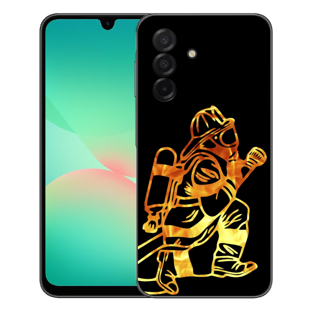 Gelový kryt mmCase na Samsung Galaxy A27 5G - hasič 1