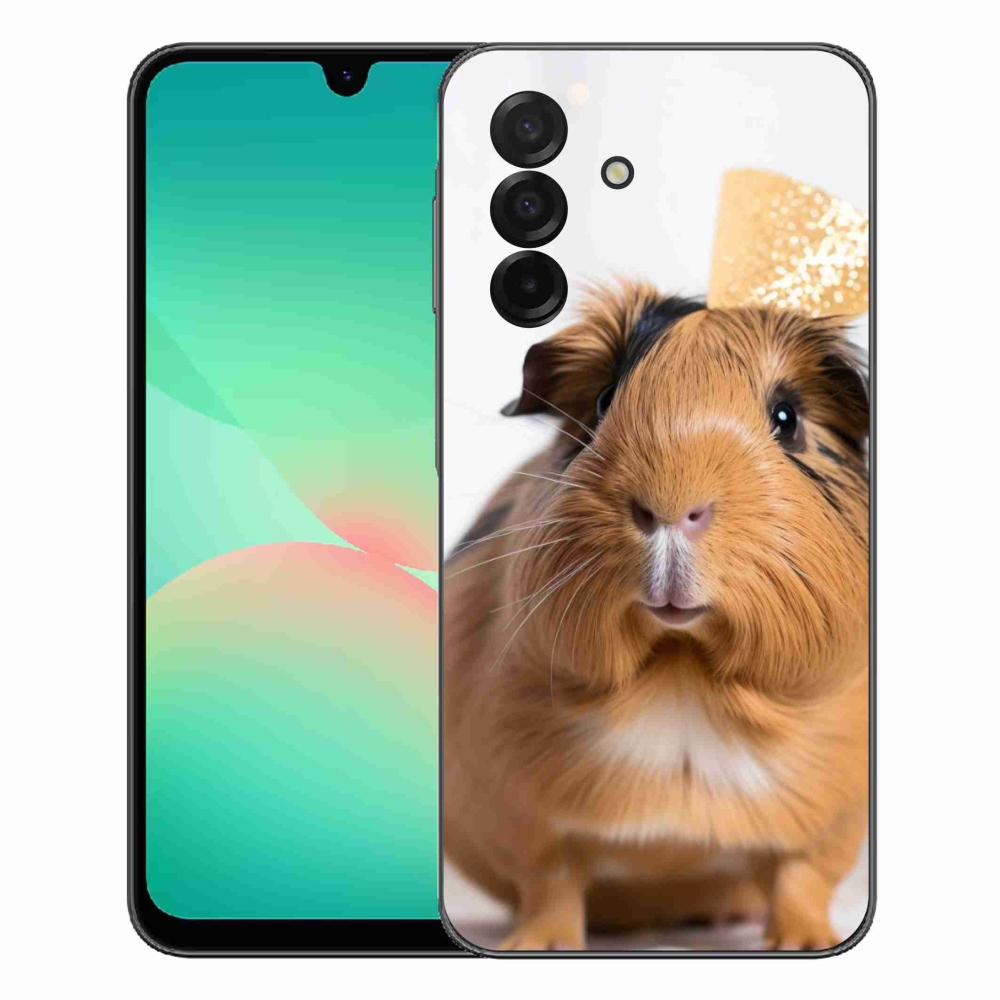 Gelový kryt mmCase na Samsung Galaxy A27 5G - hnědé morče